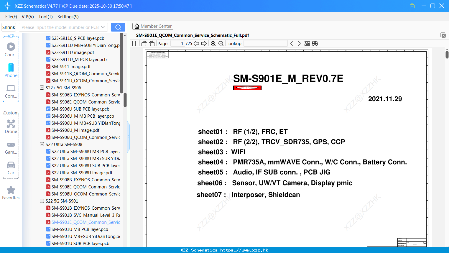 Samsung SM-S901E_QCOM_Common_Service_Schematic_Full